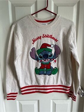 Disney Store Stitch Christmas Sweater
